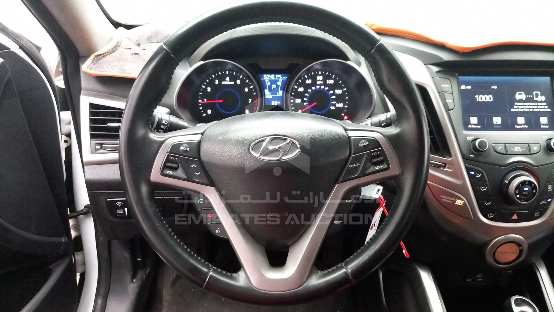 2017 HYUNDAI VELOSTER VIN: KMHTC6AD7HU310042