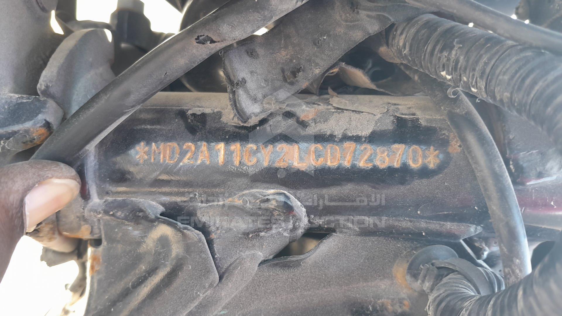 2020 BAJAJ PULSAR 150 VIN: MD2A11CY2LCD72870
