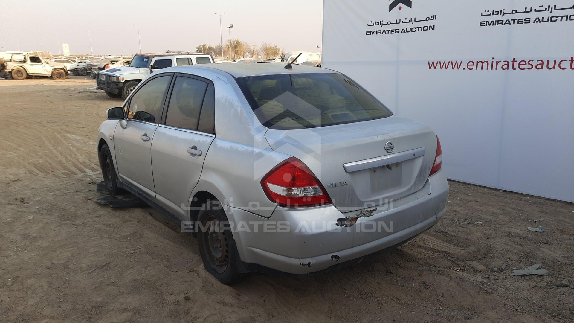 2008 NISSAN TIIDA VIN: JN1CC11C78T021721