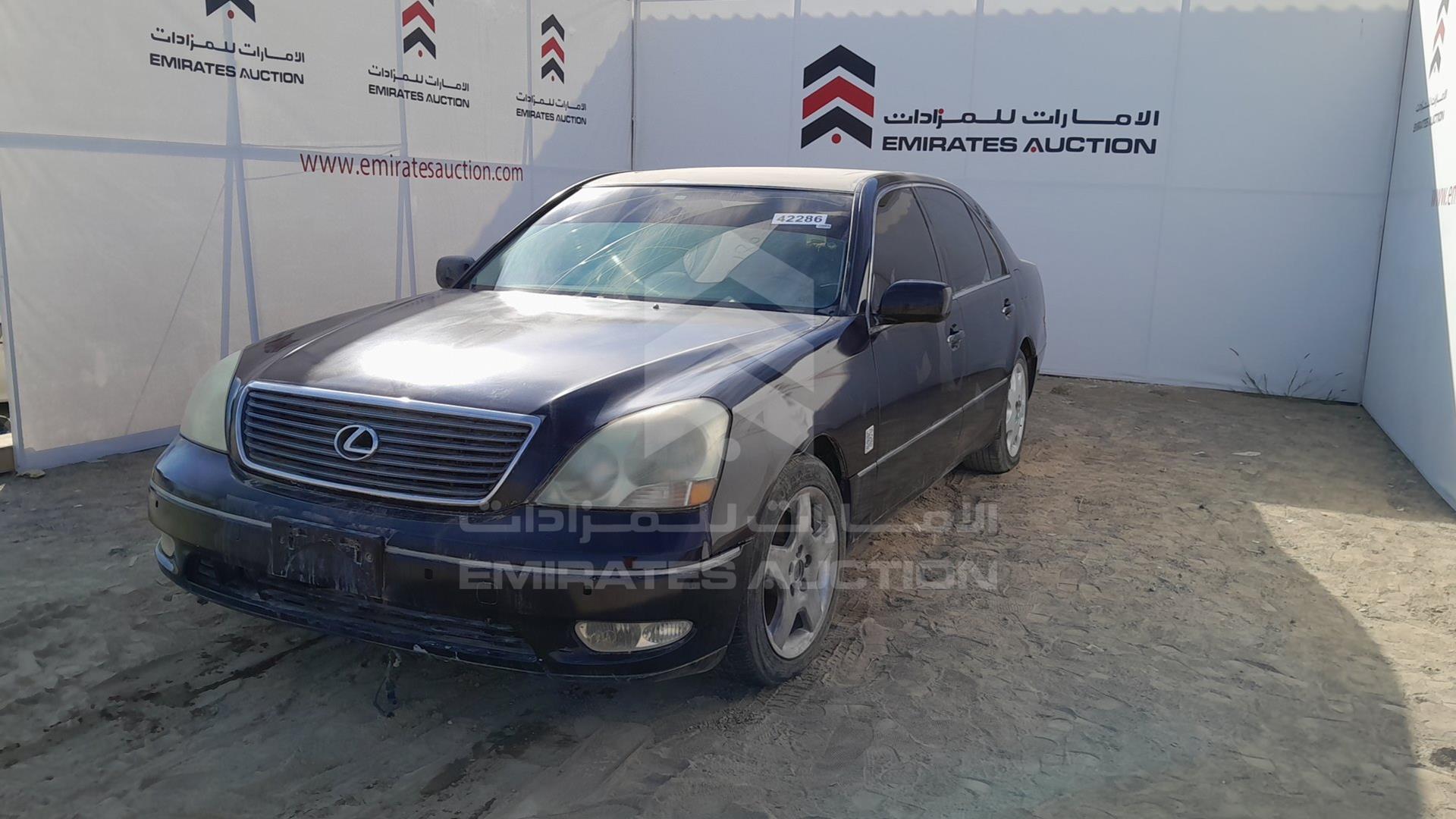 2001 LEXUS LS 430 VIN: JTHBN30F610051499