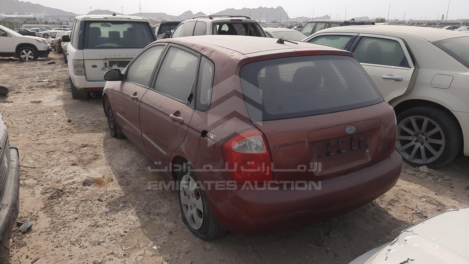 2005 KIA CERATO VIN: KNAFE242155117242