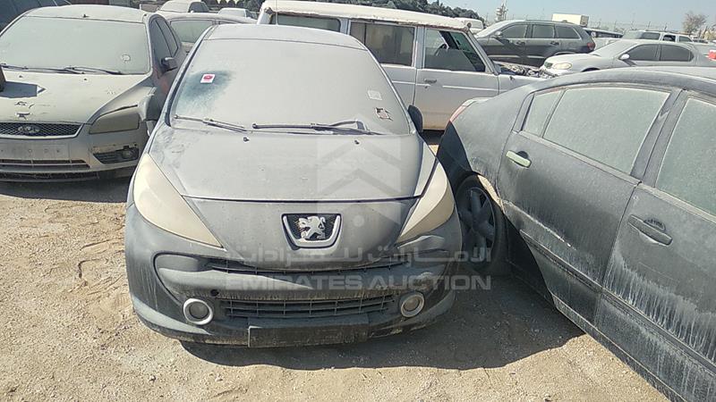 Peugeot 207 2008. Lot# 400988. VIN VF3WC5FWF8W005911. Photo 1