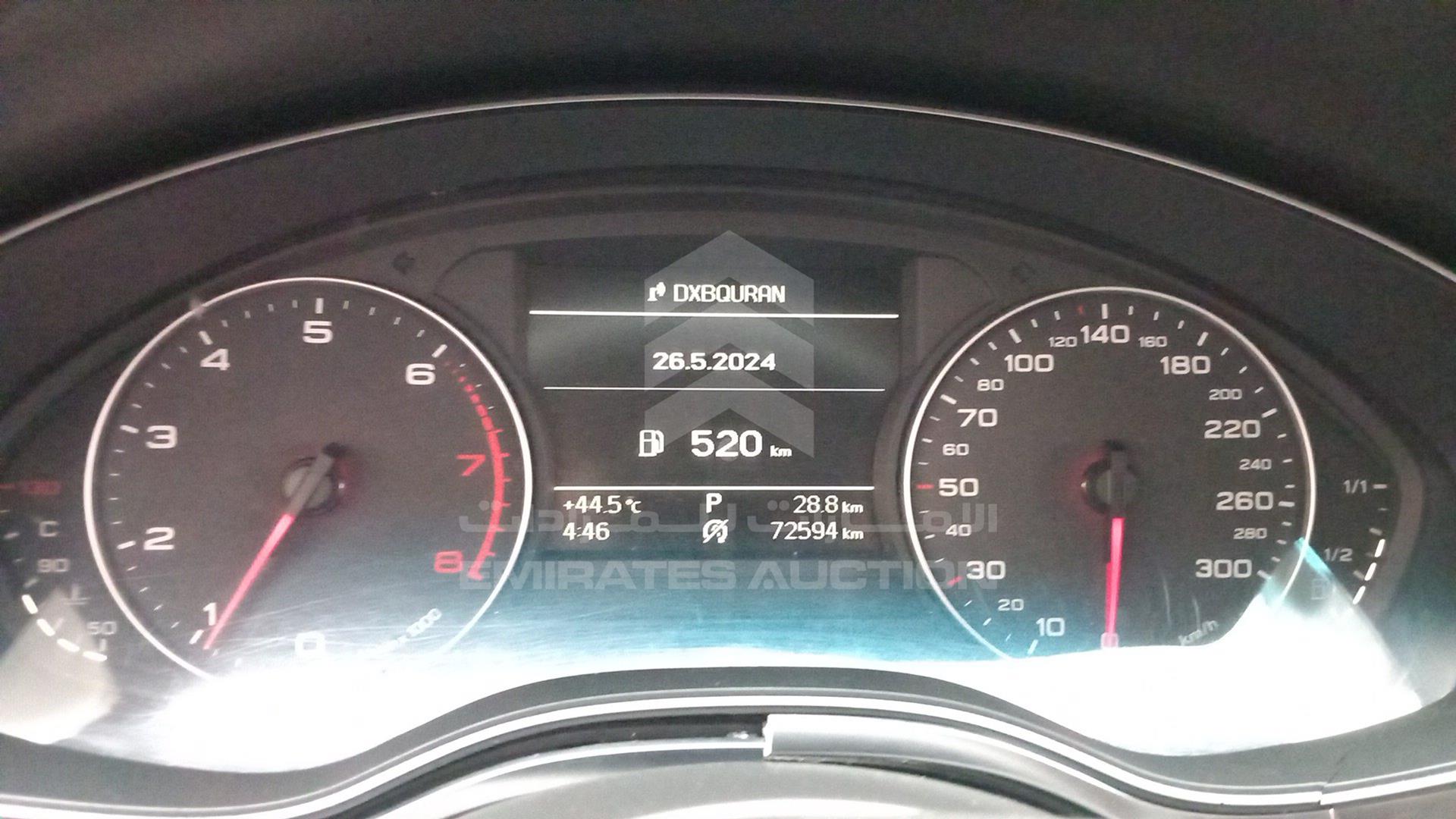 2013 AUDI A6 VIN: WAUAFCFC6DN092193