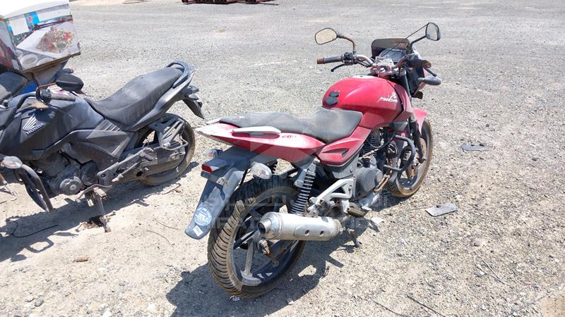 MD2DHJCZZRCB10481 Auction: EmiratesAuction Lot: 406777 MD2DHJCZZRCB10481 Bajaj Pulsar 200 CC 2008 RED Photo 8