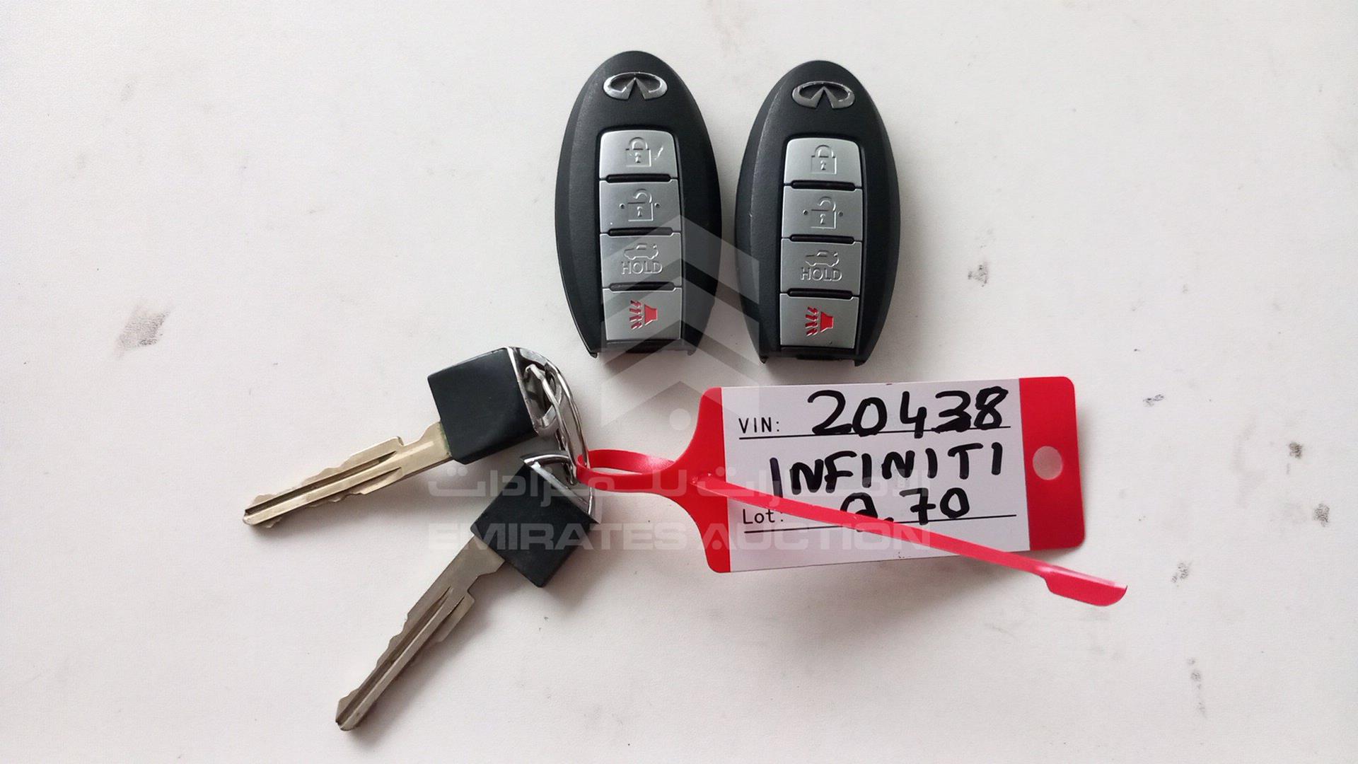 2016 INFINITI Q70 VIN: JNKBY1AP0GM320438