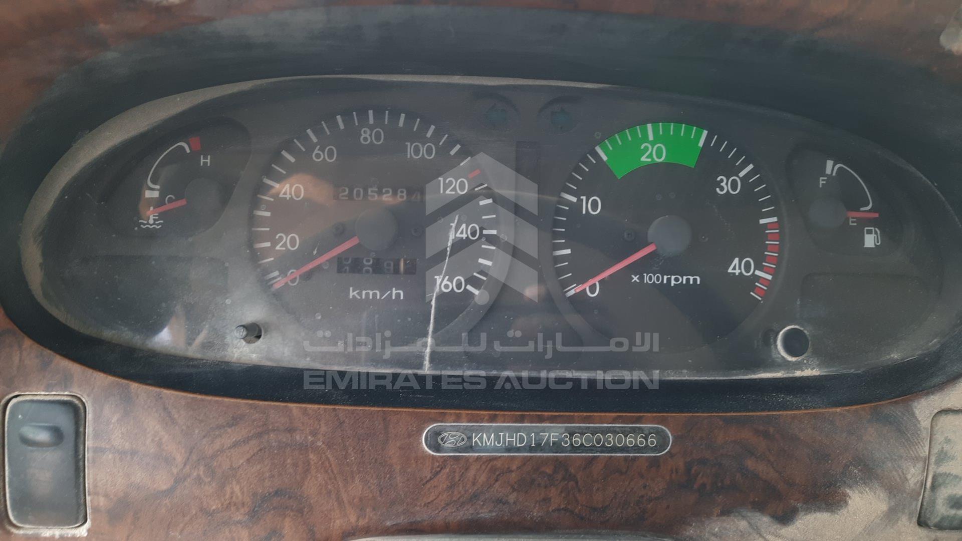 2006 HYUNDAI COUNTY VIN: KMJHD17F36C030666