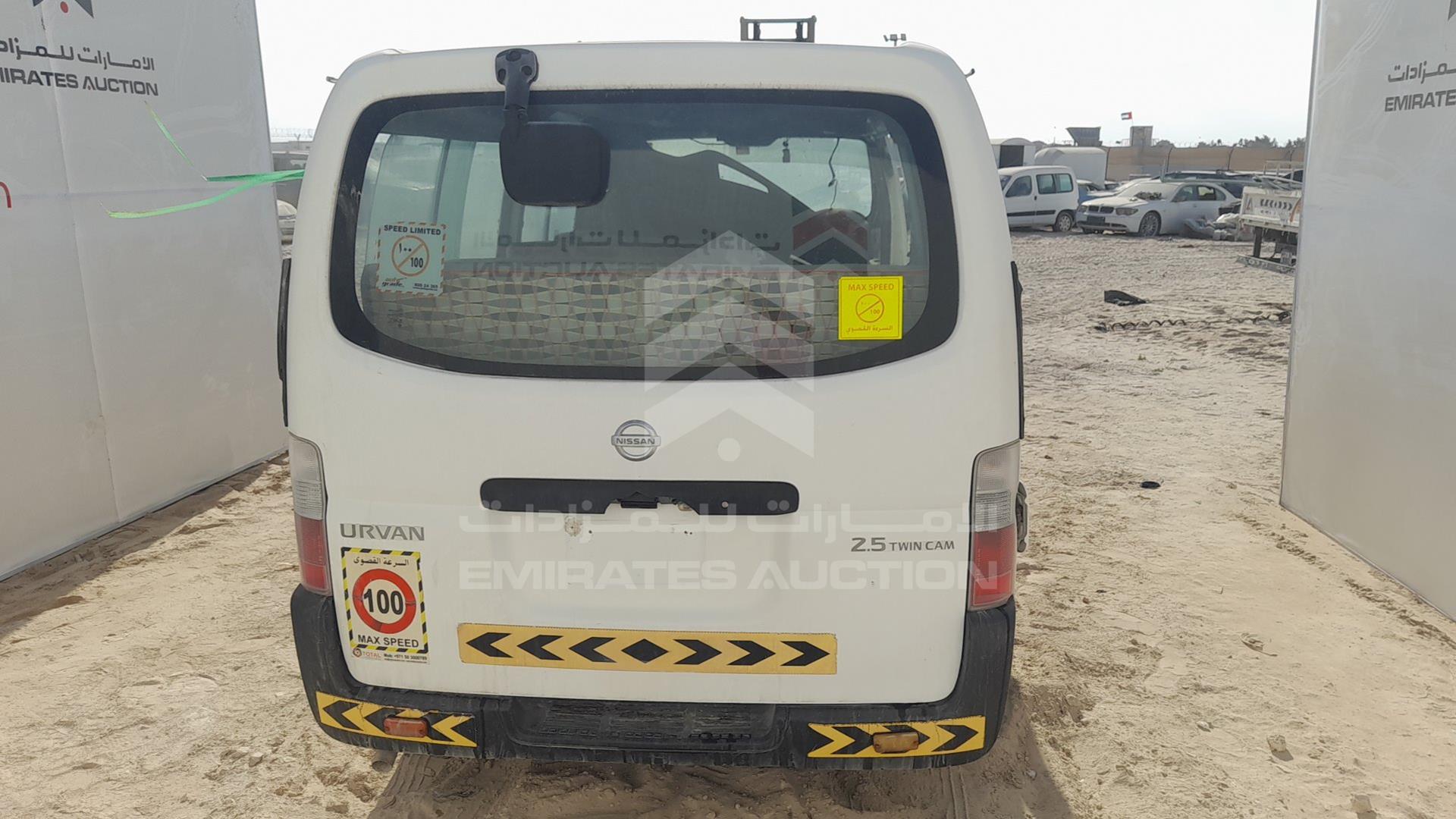 2010 NISSAN URVAN VIN: JN6AE54S0AX024027
