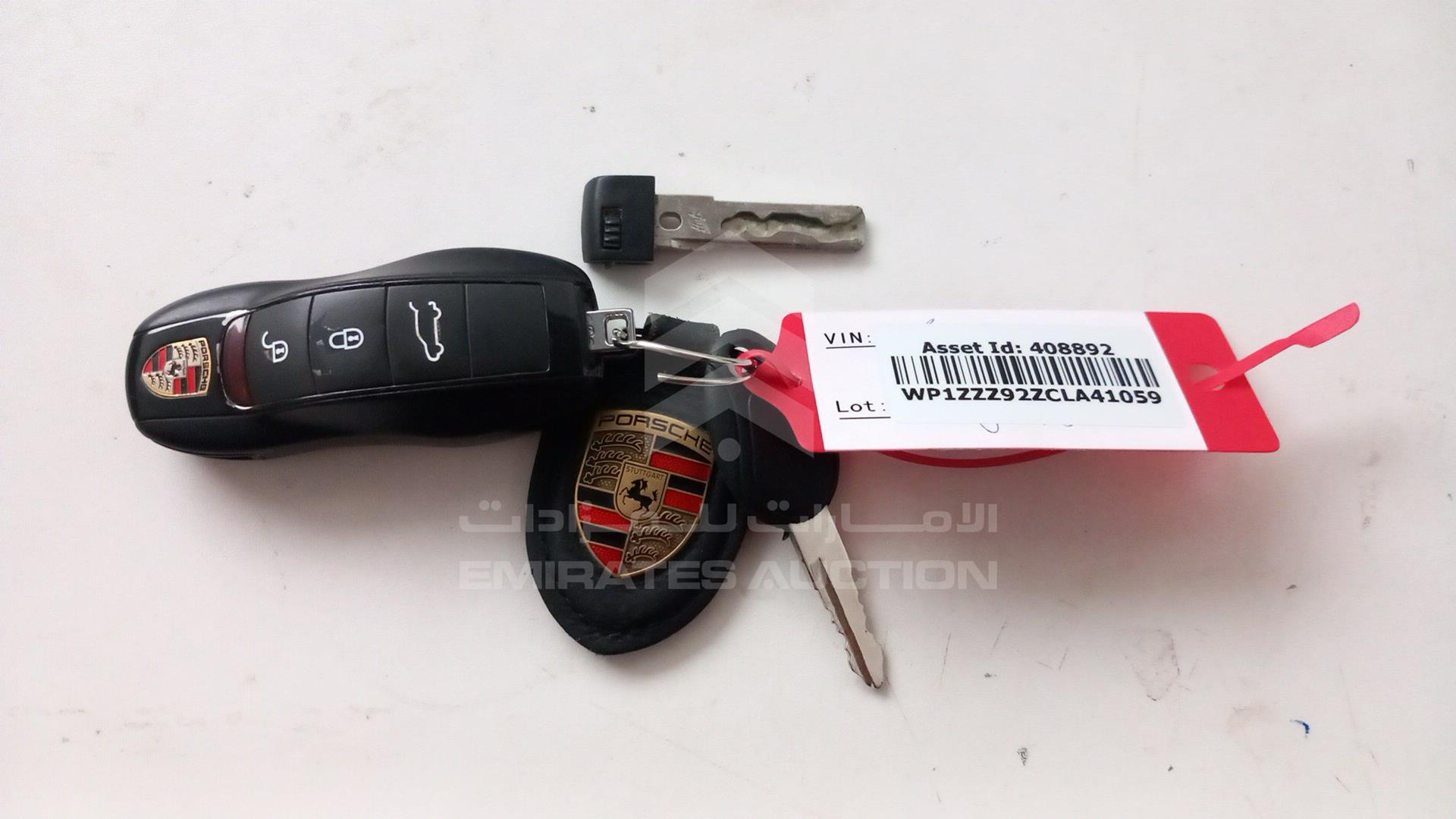 2012 PORSCHE CAYENNE VIN: WP1ZZZ92ZCLA41059