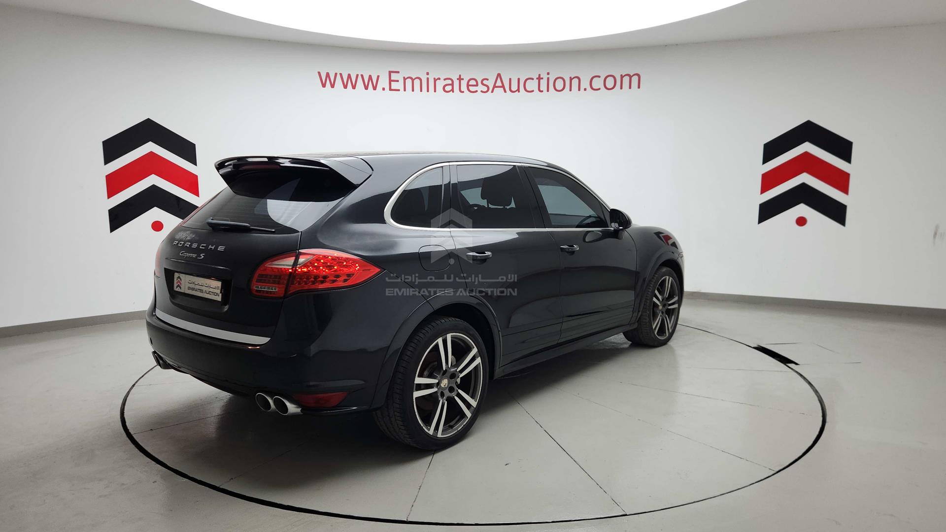 2012 PORSCHE CAYENNE S VIN: WP1ZZZ92ZCLA44383