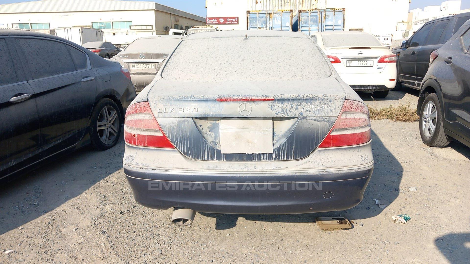 2005 MERCEDES CLK320 VIN: WDBTJ65J45F164949