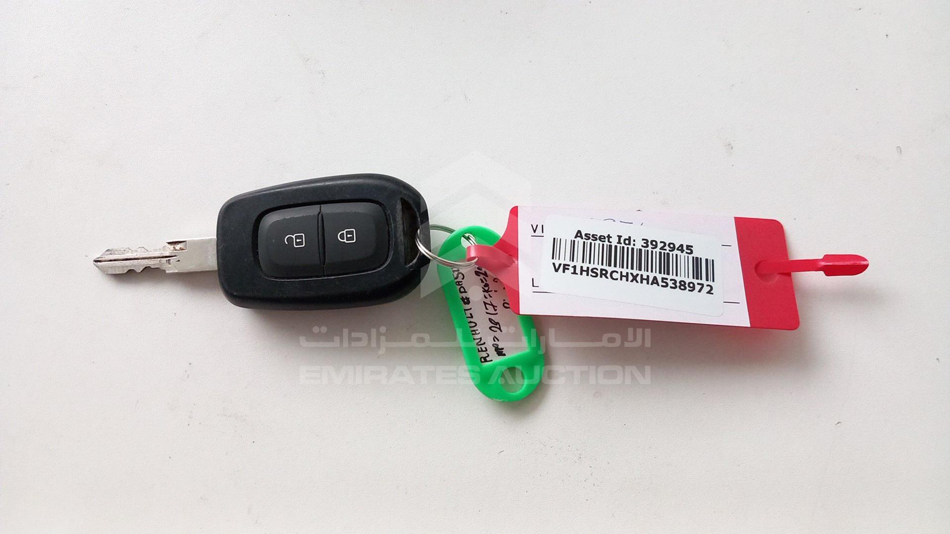 2017 RENAULT DUSTER VIN: VF1HSRCHXHA538972