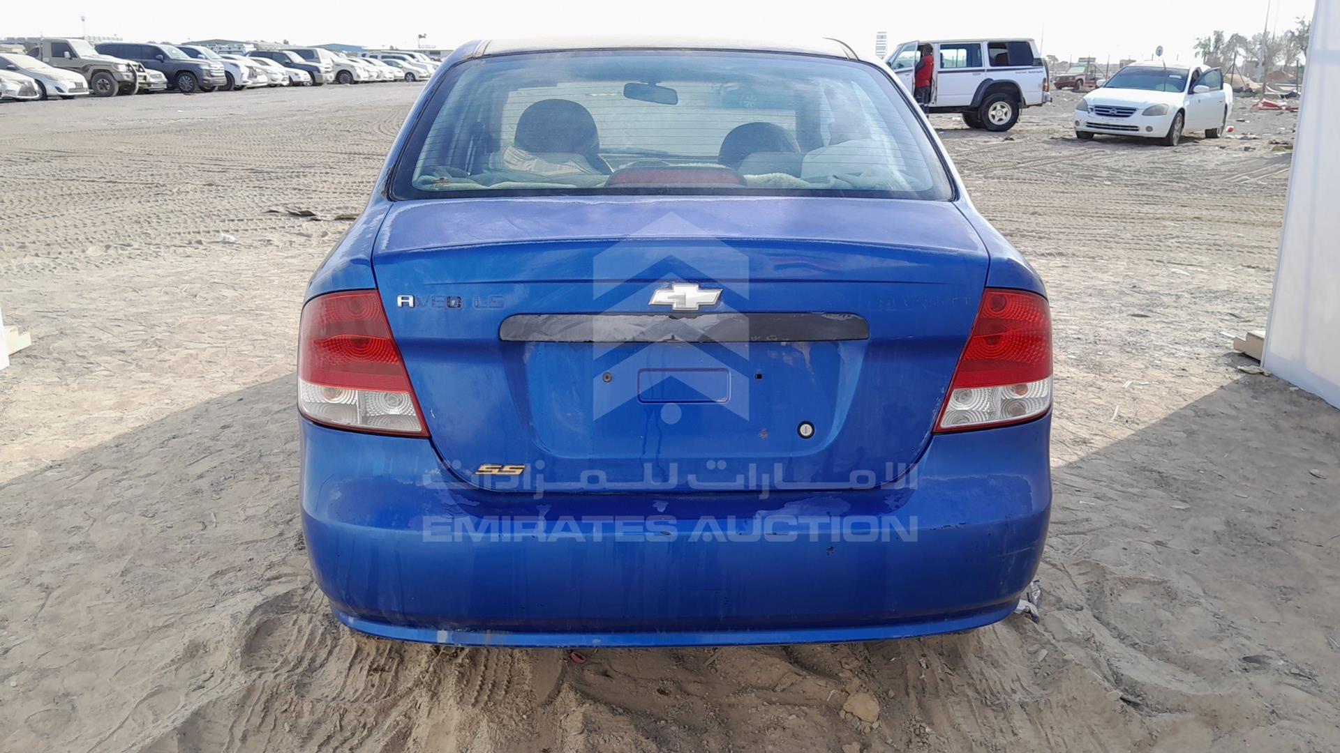 2006 CHEVROLET AVEO VIN: KL1TJ58Y76B644956