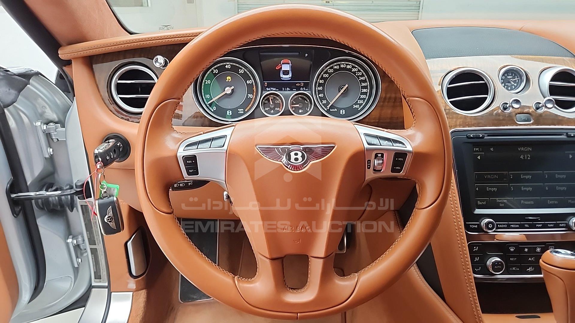 2013 BENTLEY CONTINENTAL VIN: SCBFN63W8DC086650