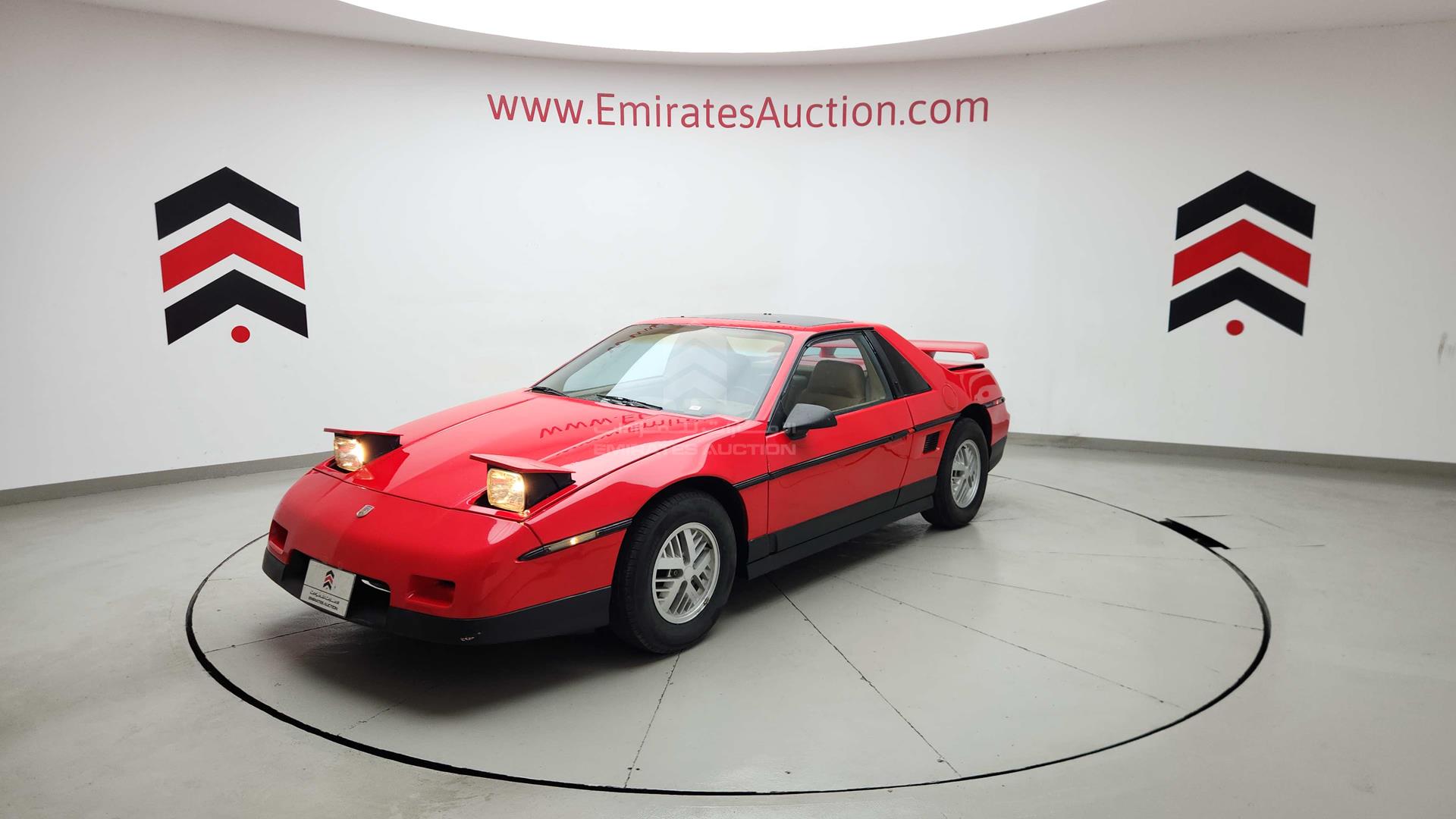 1986 PONTIAC FIERO VIN: 1G2PF3798GP211097