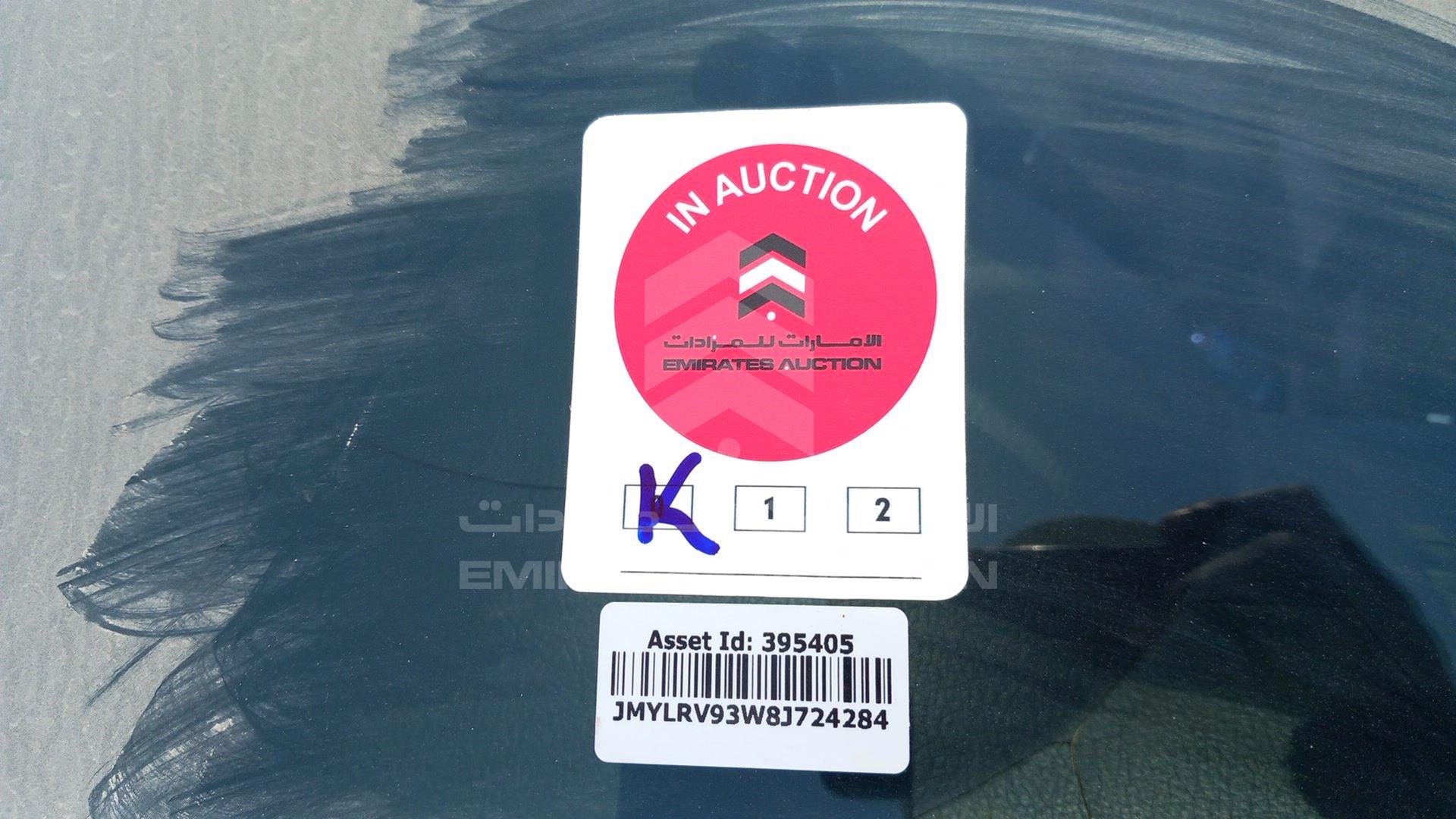 2008 MITSUBISHI PAJERO VIN: JMYLRV93W8J724284