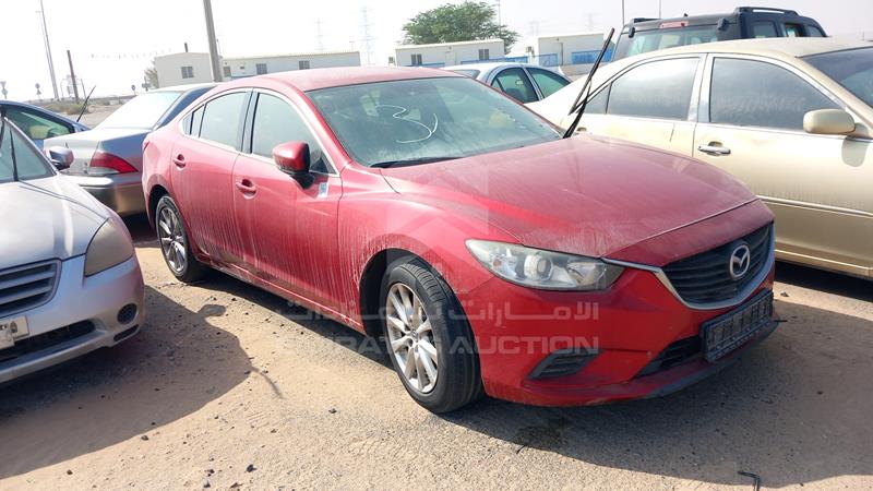 JM7GL4S30J1132889 Auction: EmiratesAuction Lot: 406952 JM7GL4S30J1132889 Mazda 6 2018 RED Photo 7