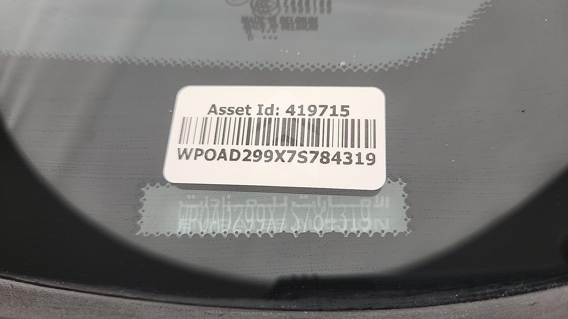 2007 PORSCHE 911 TURBO VIN: WP0AD299X7S784319