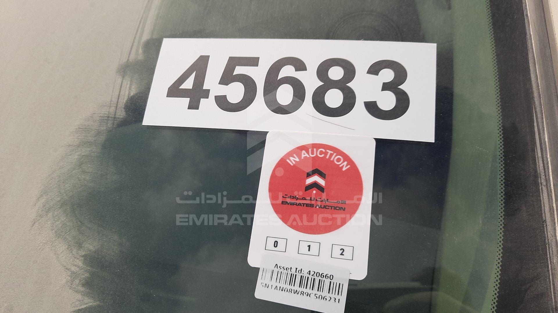 2009 NISSAN XTERRA VIN: 5N1AN08W89C506231