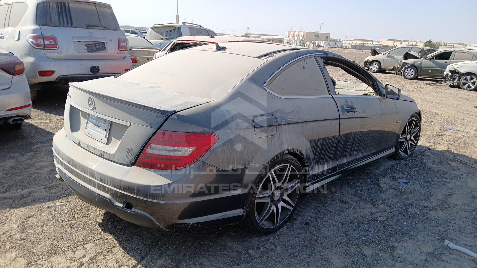 2013 MERCEDES C 250 VIN: WDDGJ4HB7DG060501