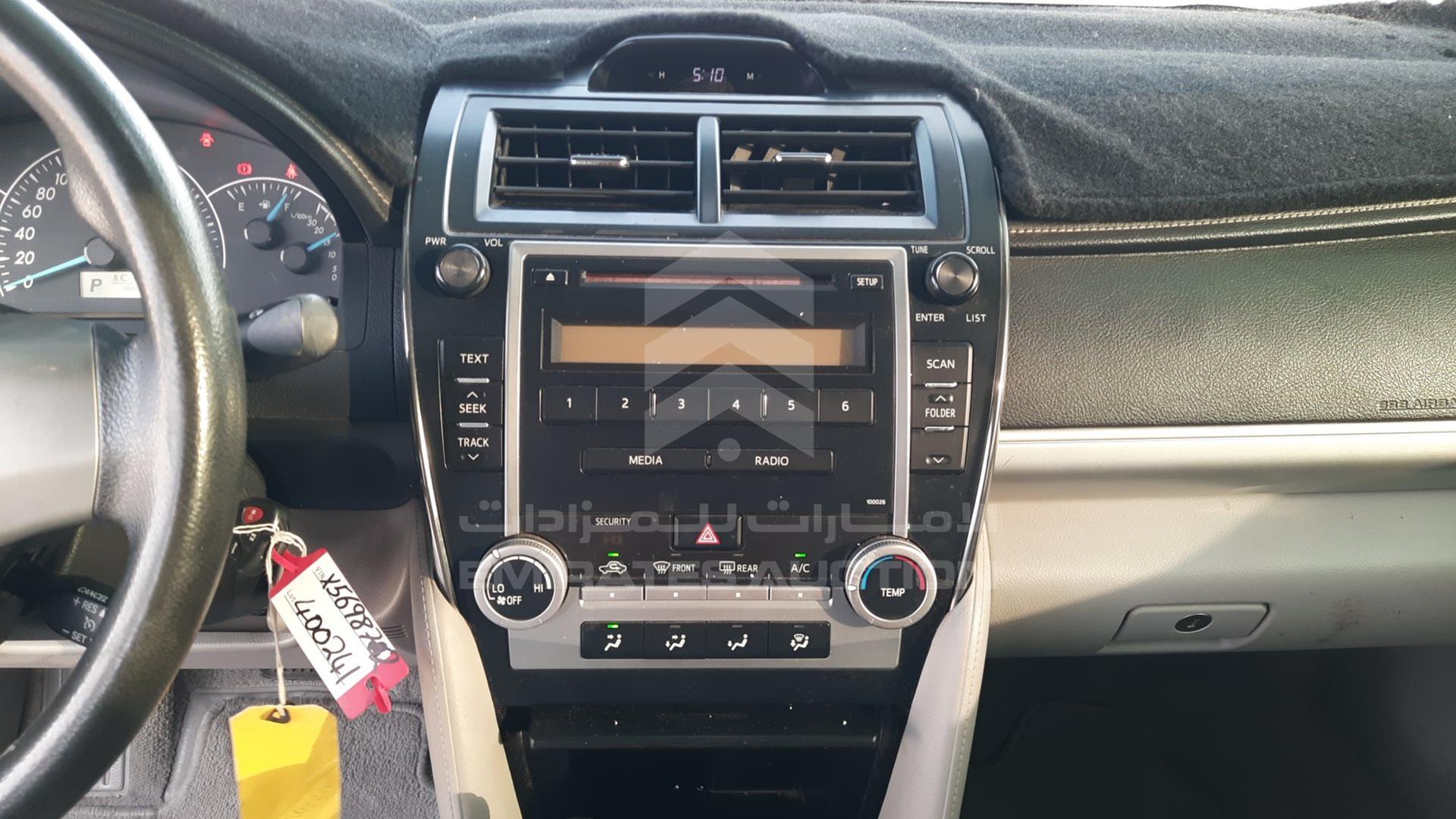 2015 TOYOTA CAMRY VIN: 6T1BF9FK0FX569872