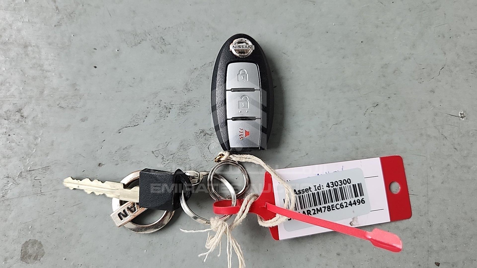 2014 NISSAN PATHFINDER VIN: 5N1AR2M78EC624496