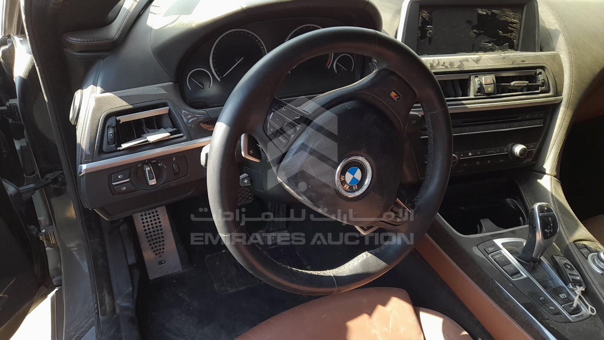 2013 BMW 640 VIN: WBA6A0109DDY65728