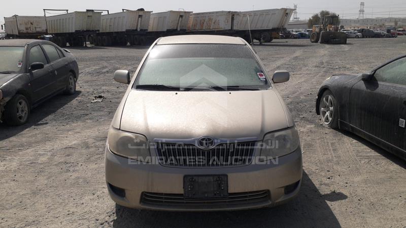 JTDBR22E163146269 Auction: EmiratesAuction Lot: 405849 JTDBR22E163146269 Toyota Corolla 2006 GOLD Photo 1