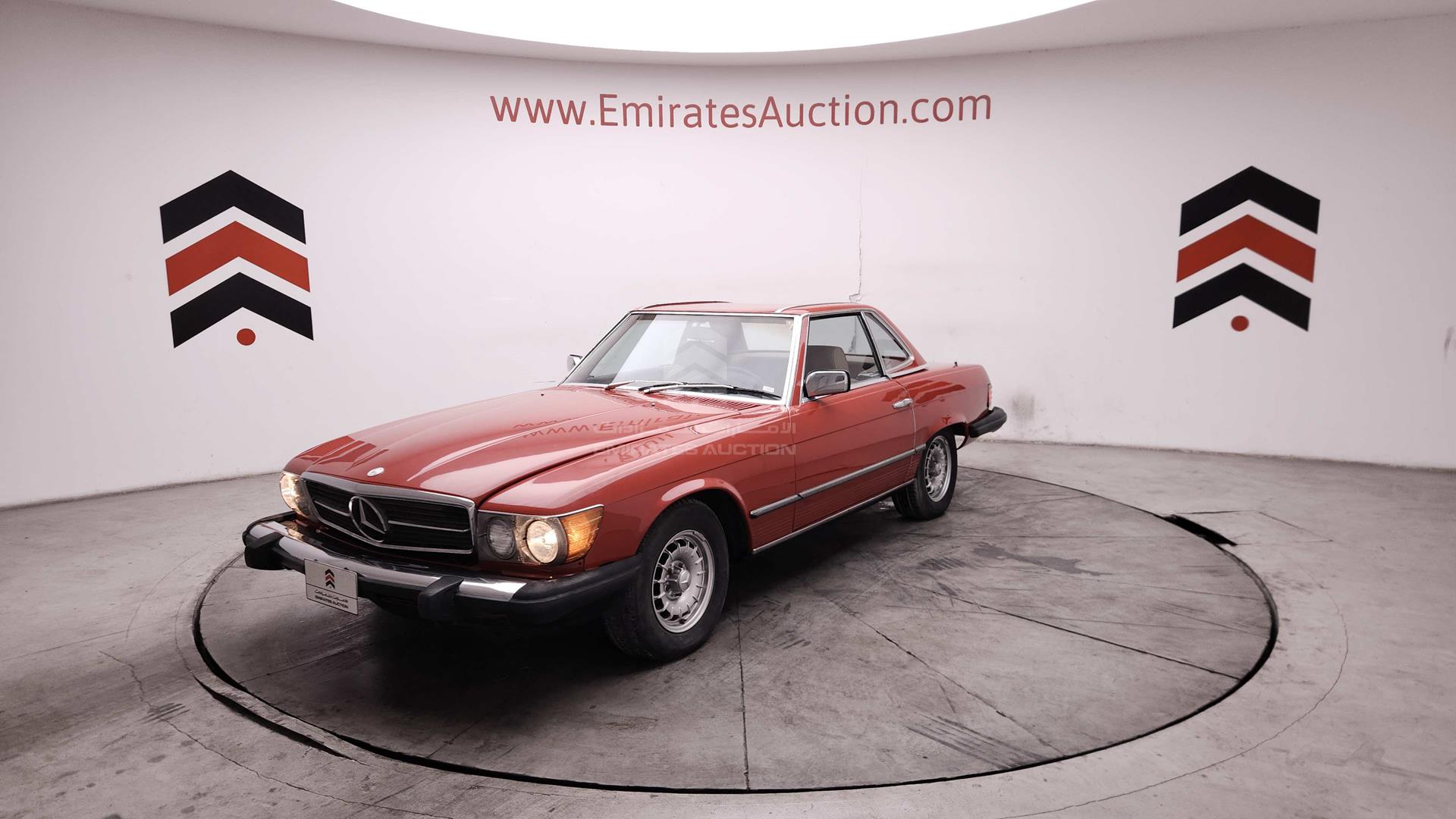 1981 MERCEDES SL 380 VIN: WDBBA45A8BB001658