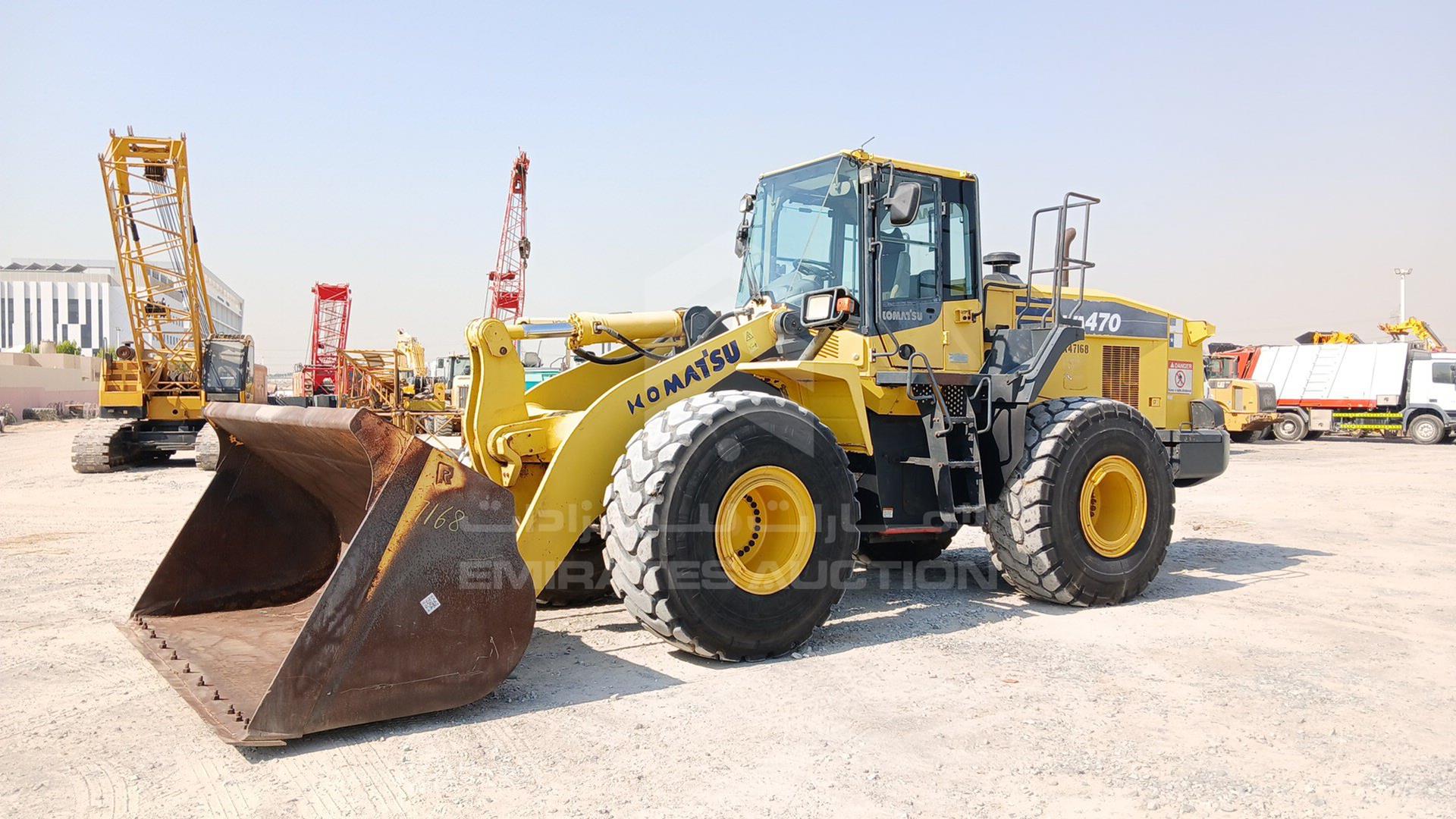 2017 KOMATSU WA470-7 VIN: KMTWA120K36A47168