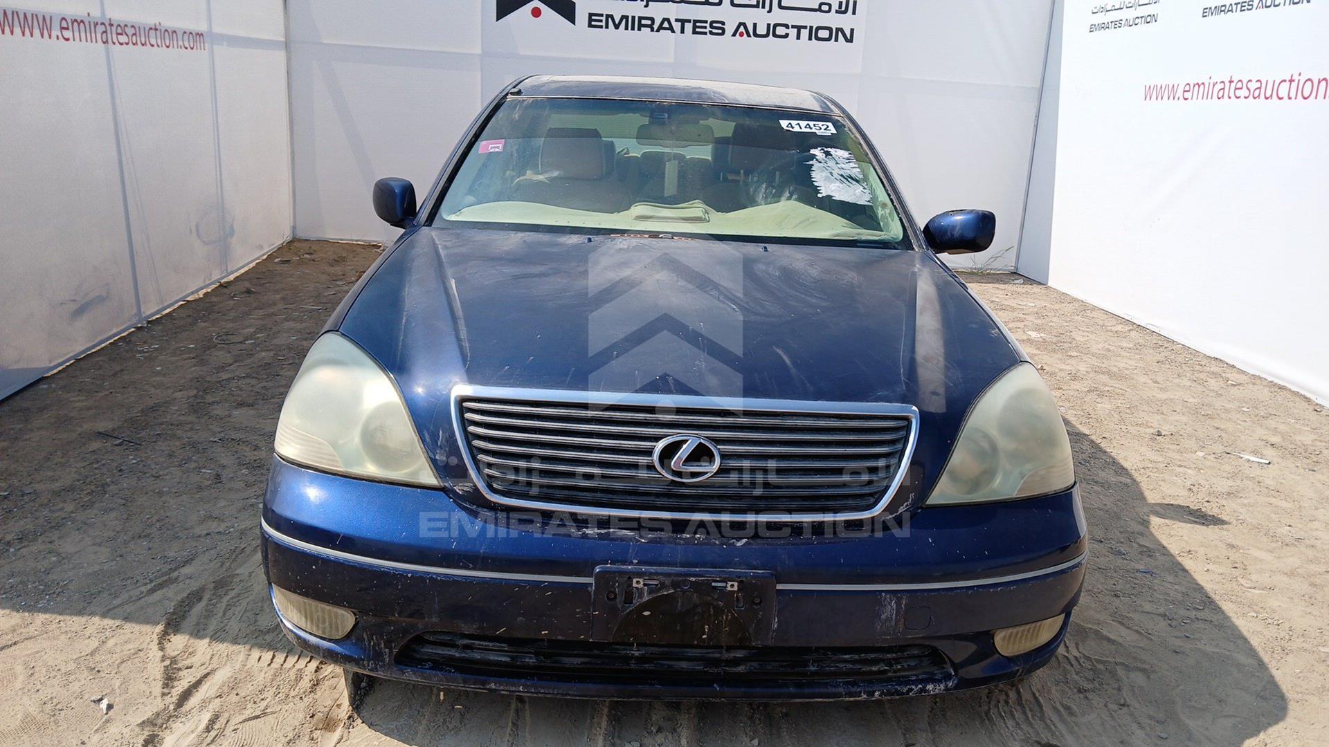 2002 LEXUS LS 430 VIN: JTHBN30F620078753
