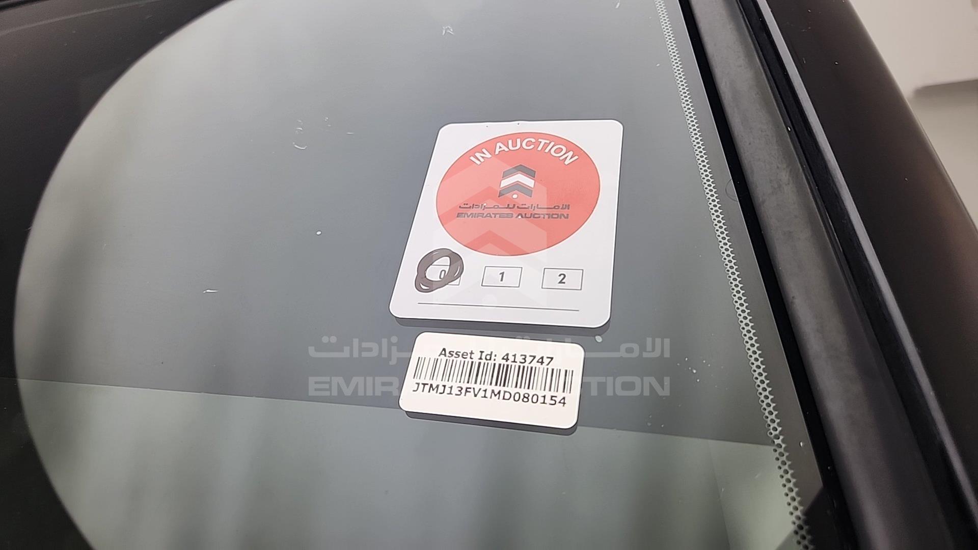 2021 TOYOTA RAV-4 VIN: JTMJ13FV1MD080154