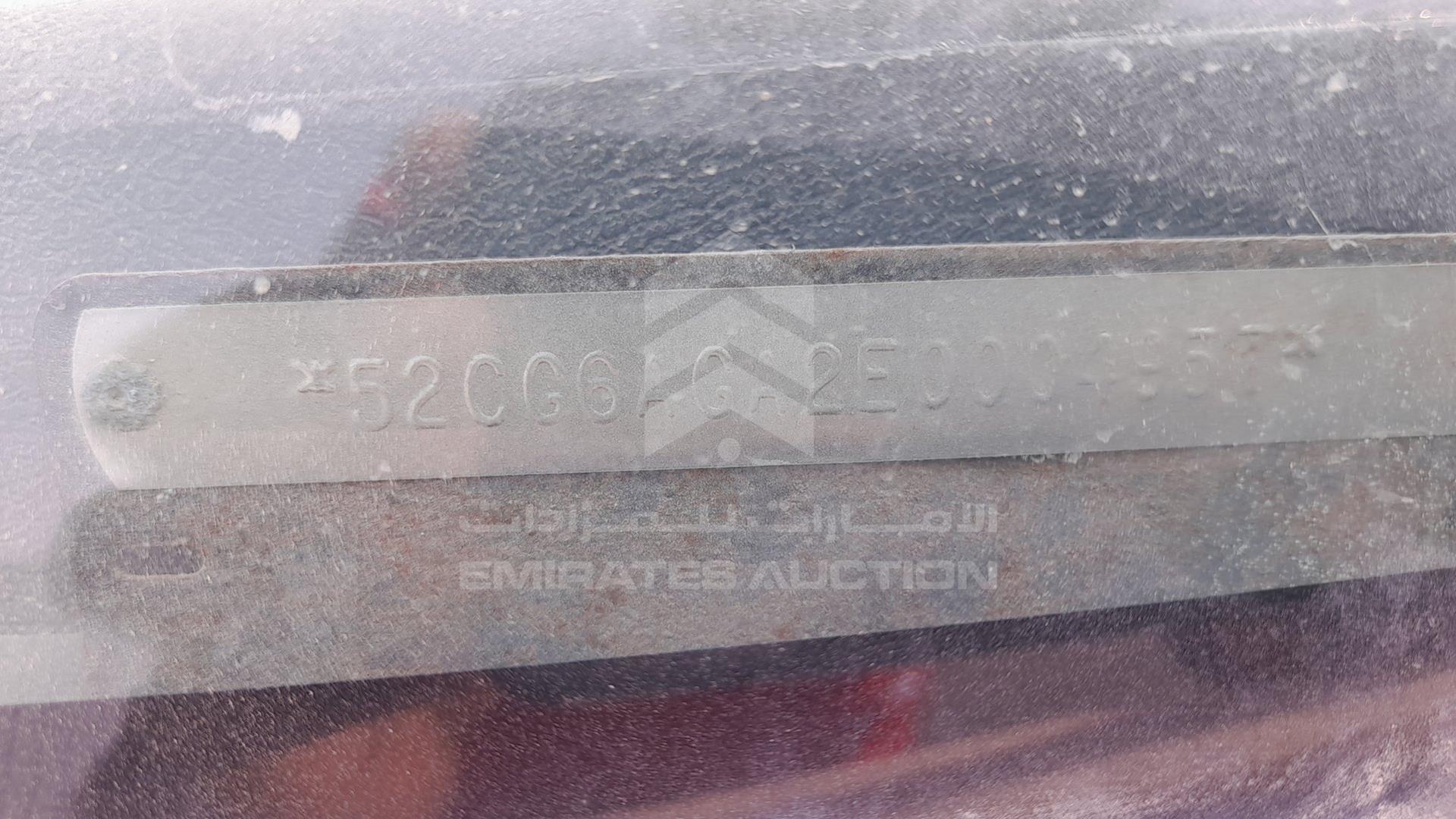 0 ELECTRIC VEHICLE --- VIN: 52CG6AGA2E0004957