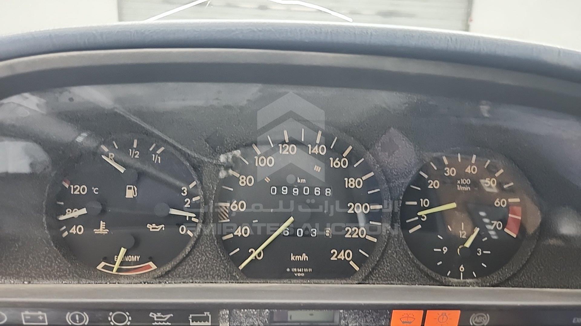 1987 MERCEDES SE 300 VIN: WDB1260241A337538