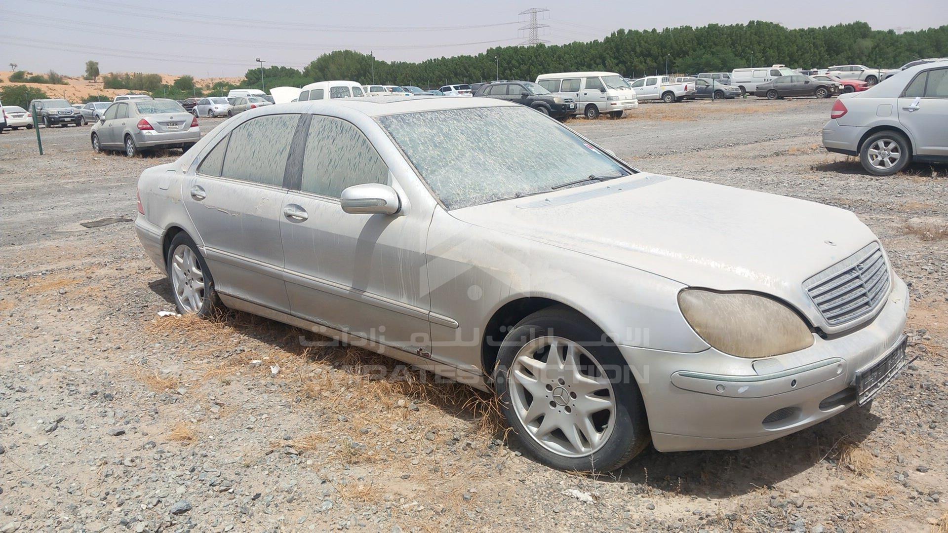 2002 MERCEDES S 320 VIN: WDB2201651A290613