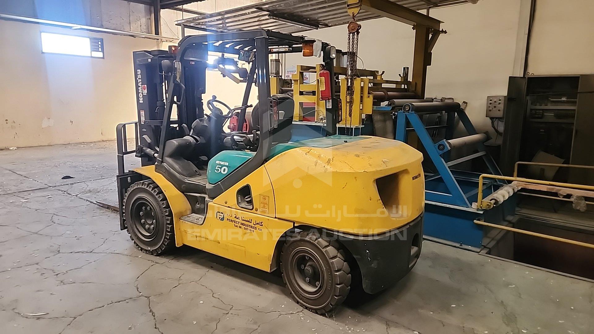 2016 KOMATSU FD50 VIN: 138526