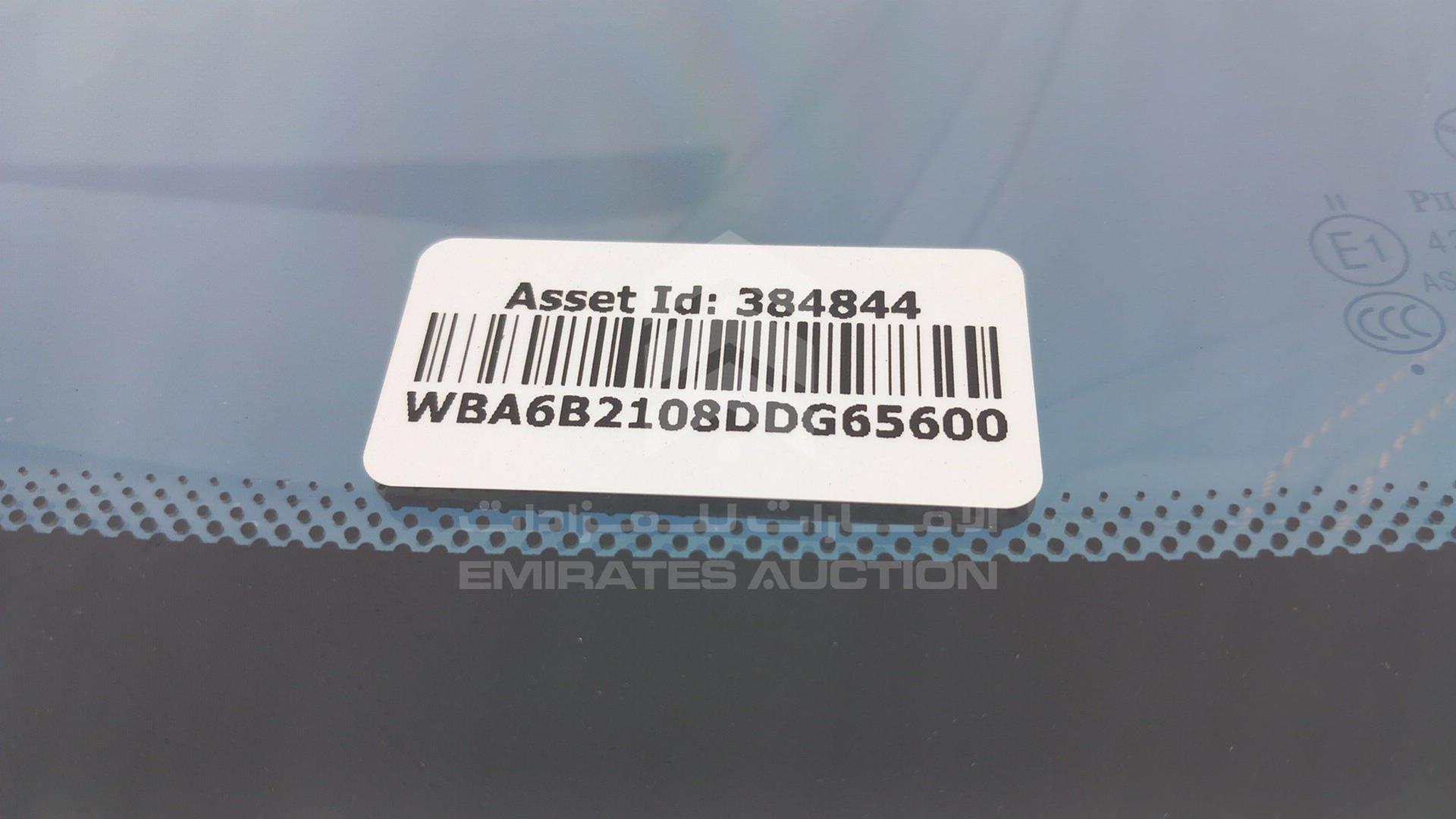 2013 BMW 650 VIN: WBA6B2108DDG65600