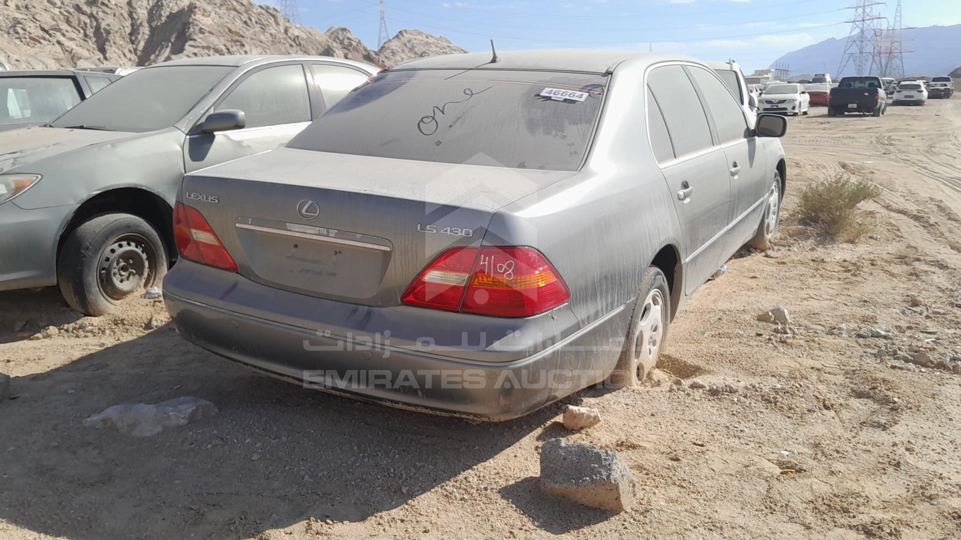 2003 LEXUS LS 430 VIN: JTHBN30F330116604