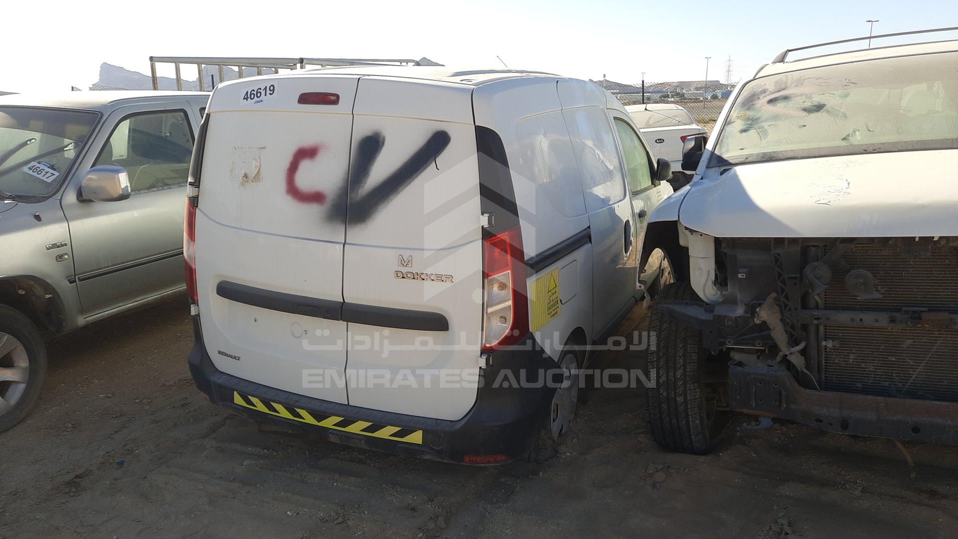 2016 RENAULT DOKKER VIN: VF18SRB44GG531459