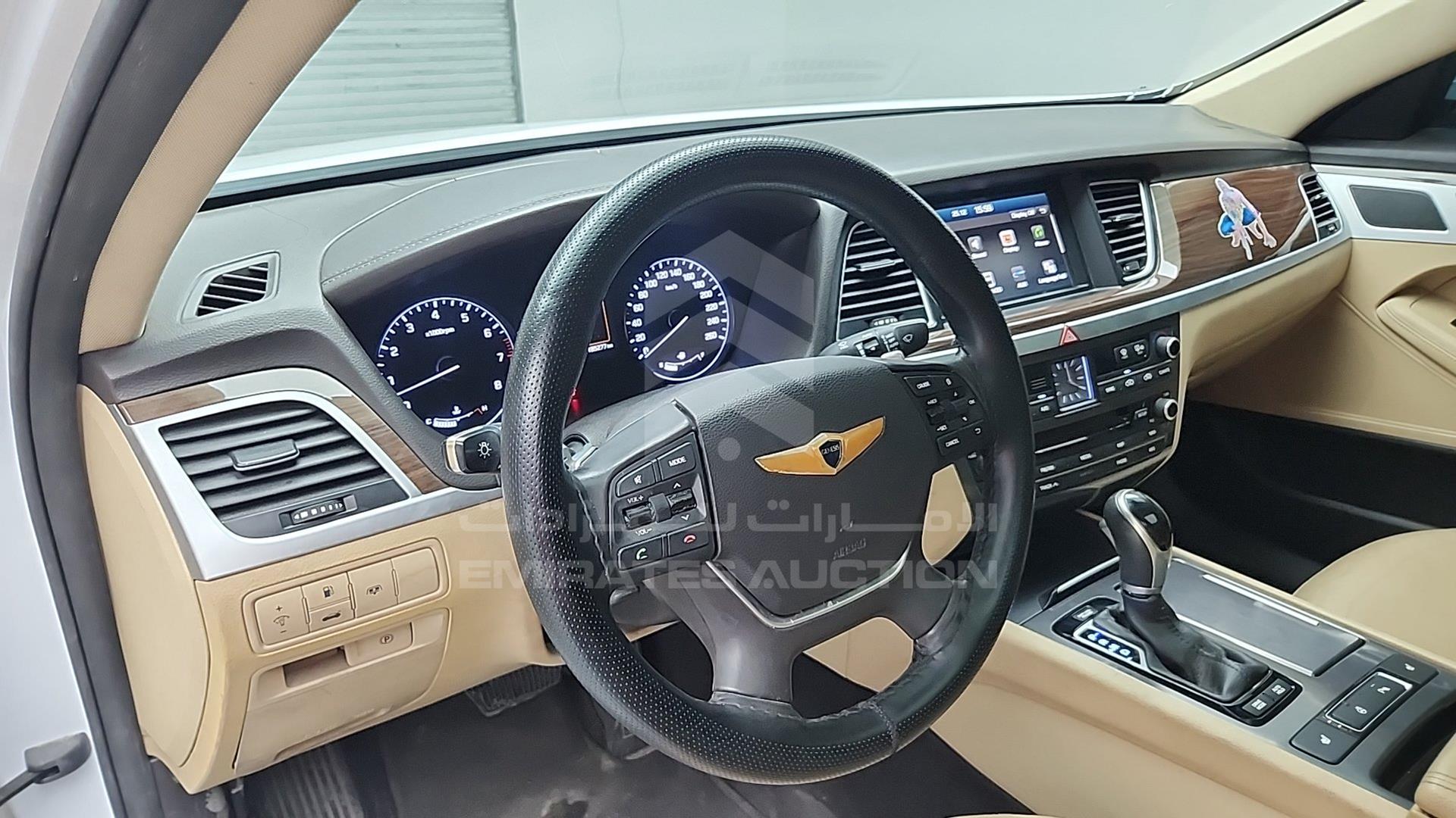 2015 HYUNDAI GENESIS VIN: KMHGN41EBFU057576