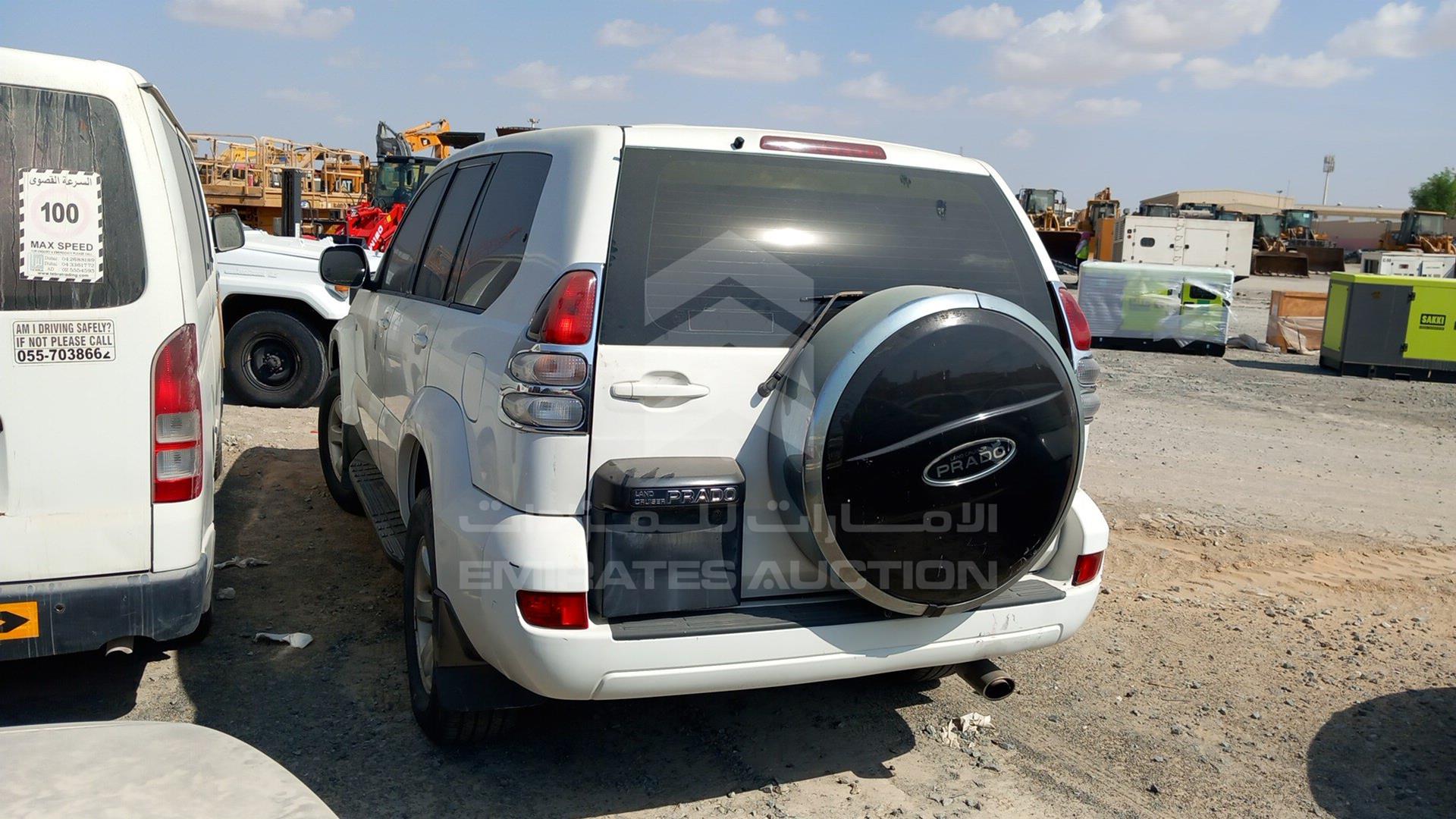 2008 TOYOTA PRADO VIN: JTEBU25J585119571