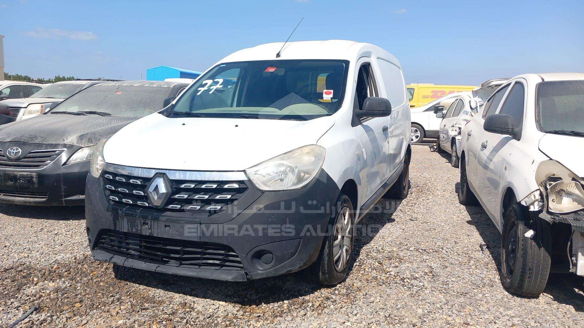 2019 RENAULT DOKKER VIN: VF18SRB41KG459726