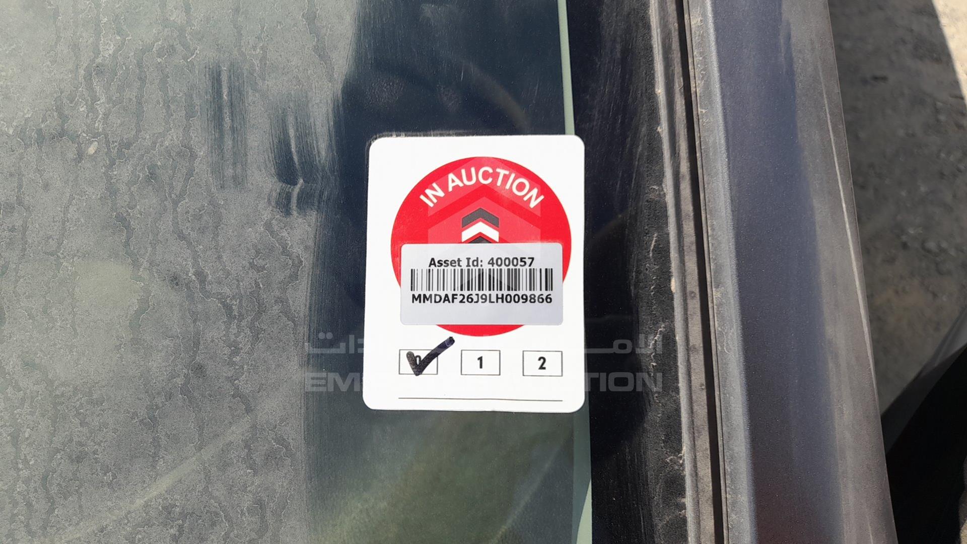 2020 MITSUBISHI ATTRAGE VIN: MMDAF26J9LH009866