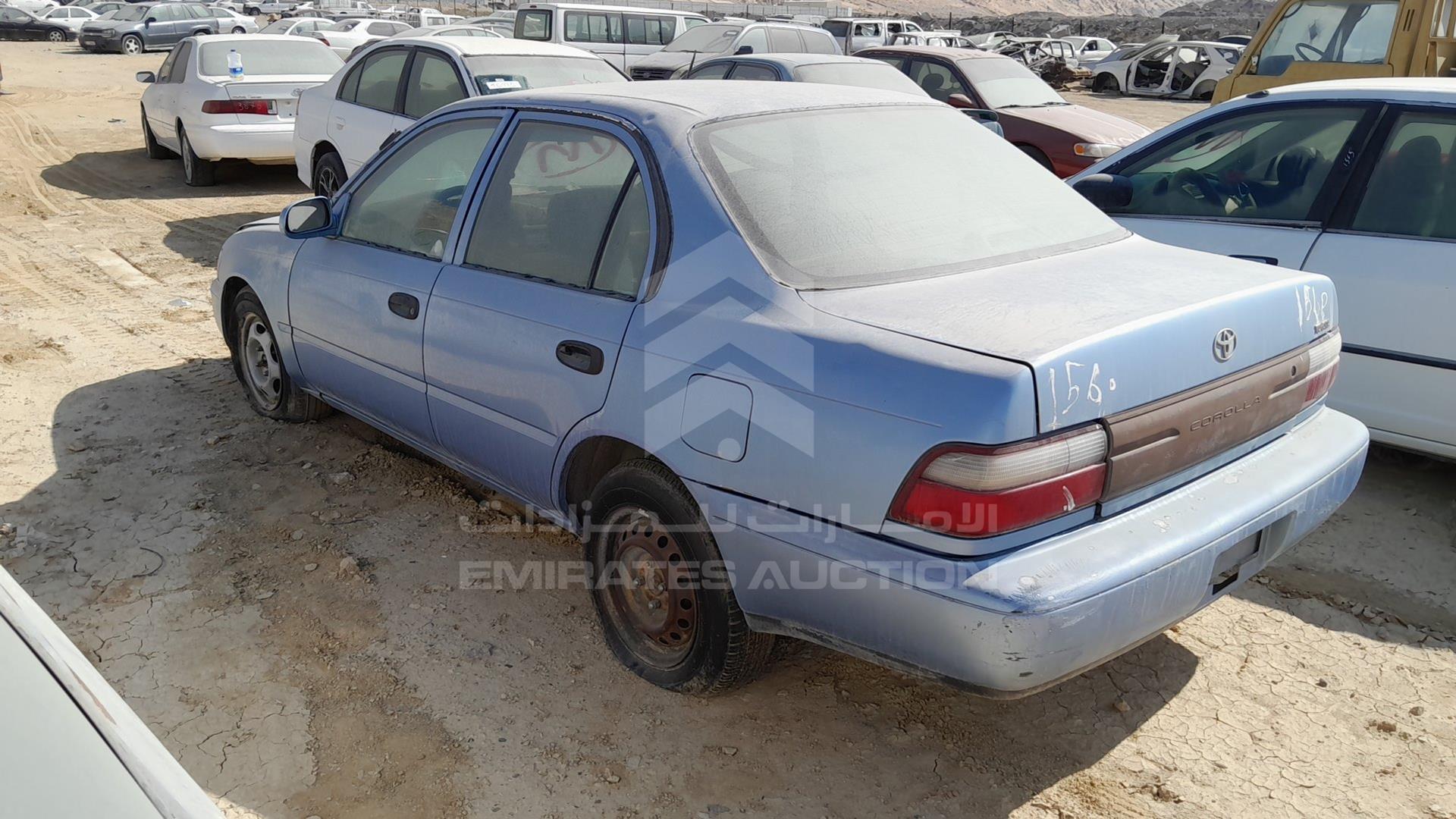 1996 TOYOTA COROLLA VIN: 2T1BA02E3TC156235