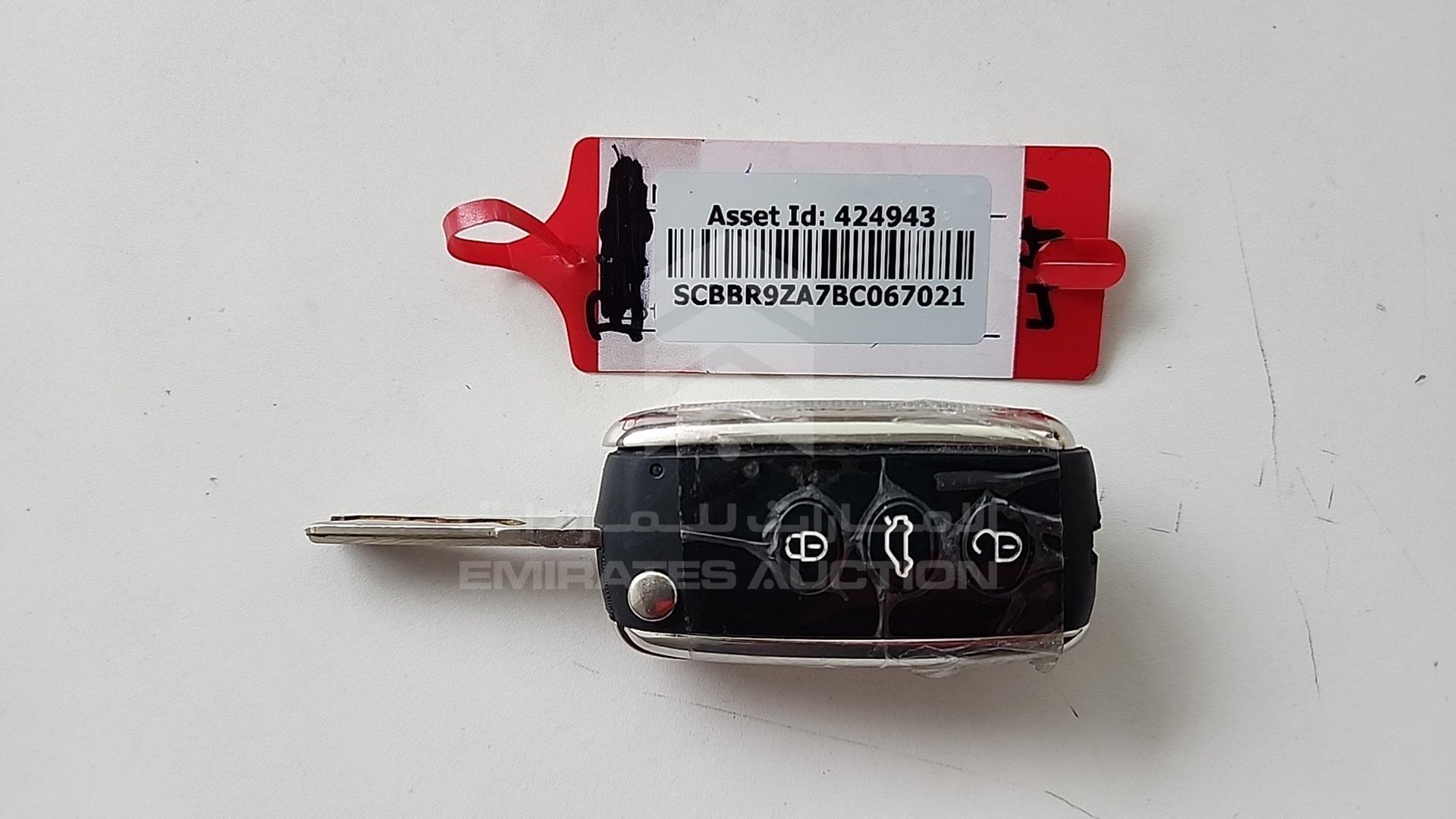 2011 BENTLEY CONTINENTAL VIN: SCBBR9ZA7BC067021