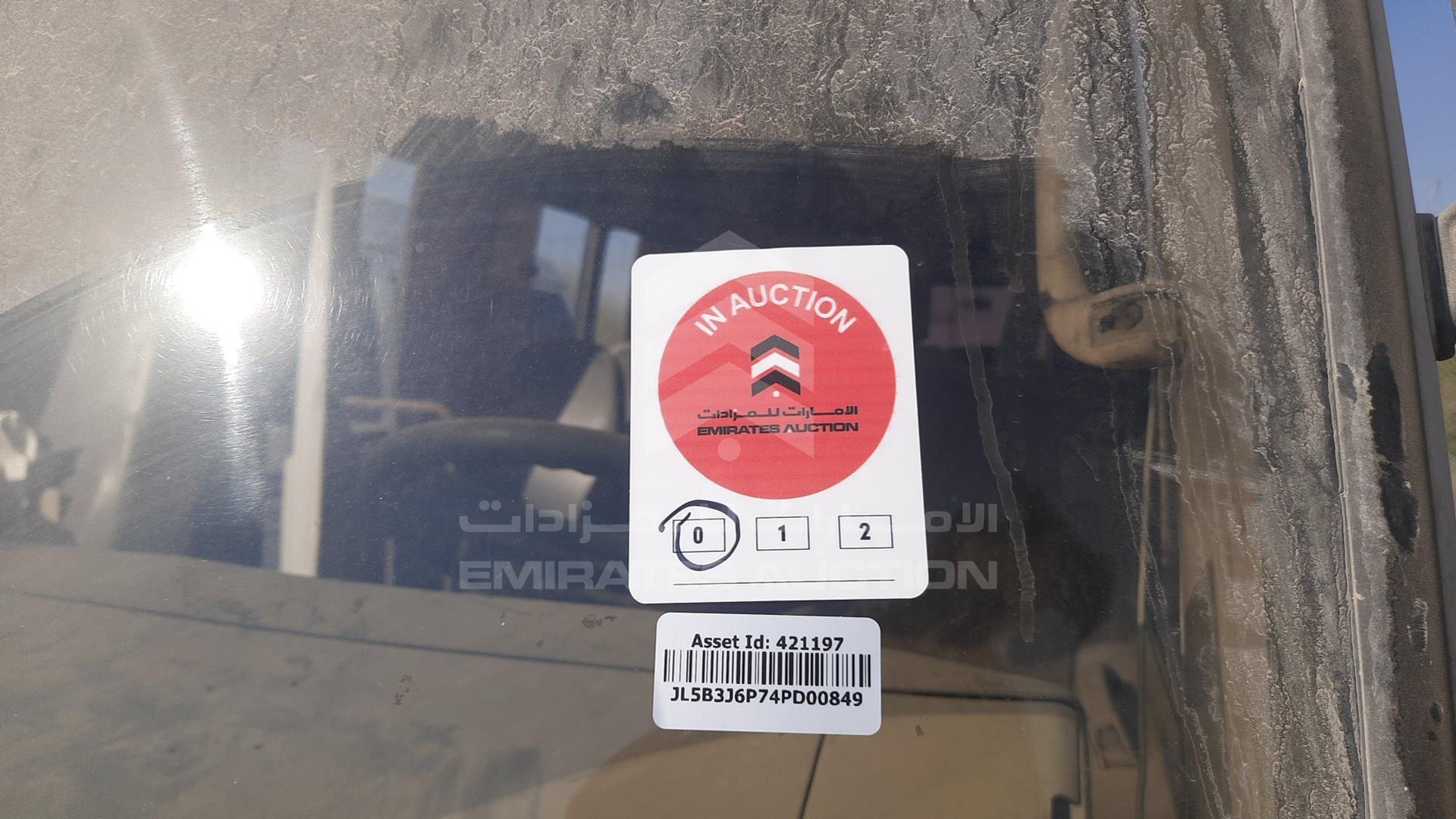 2004 MITSUBISHI ROSA VIN: JL5B3J6P74PD00849