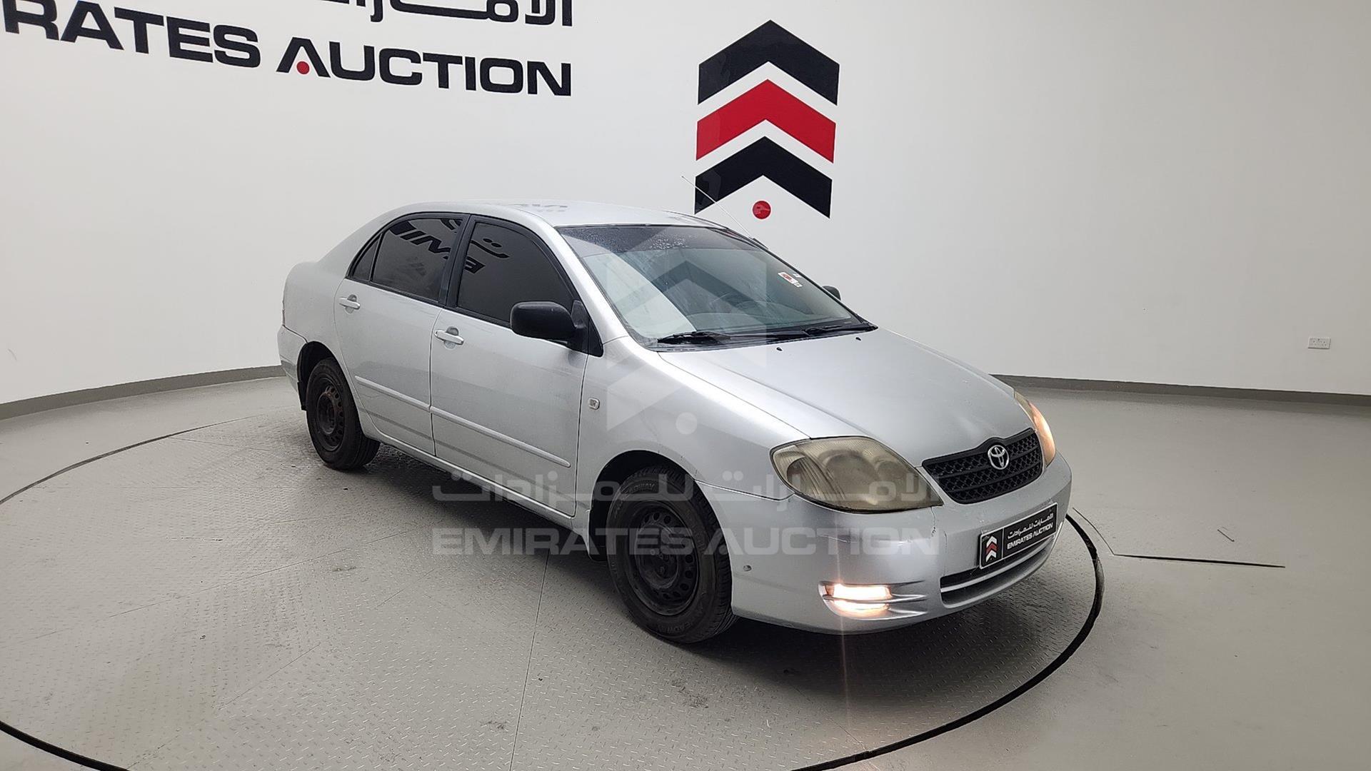 2003 TOYOTA COROLLA VIN: JTDBR23E233053674