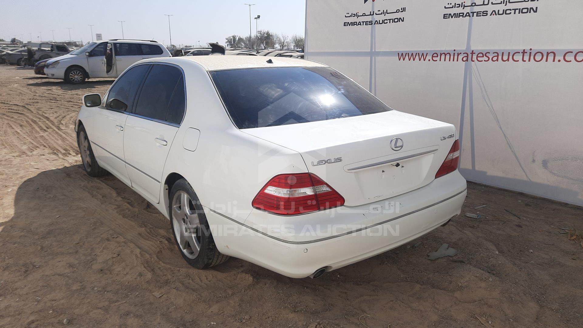 2005 LEXUS LS 430 VIN: JTHBN36F755014185