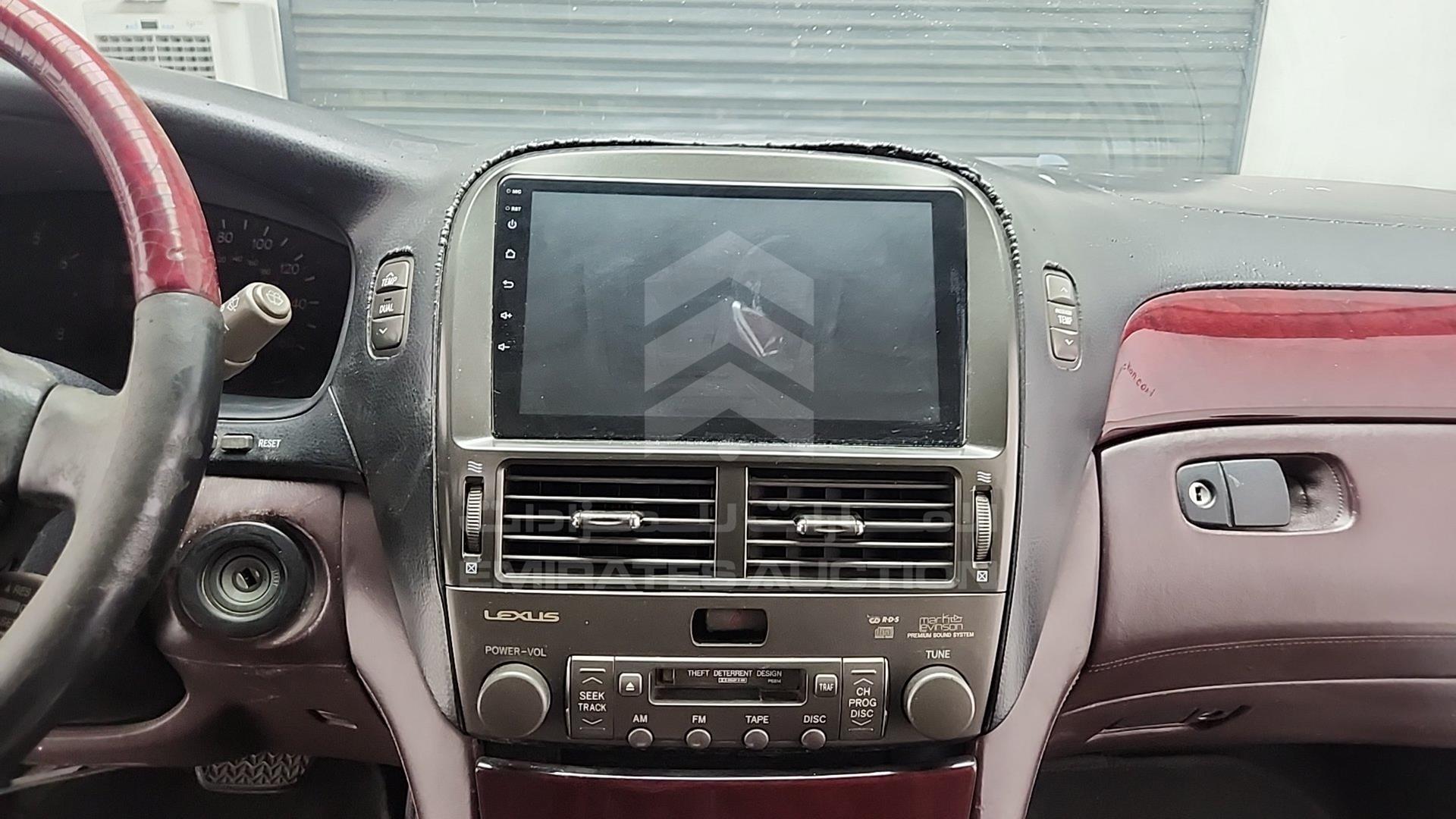 2001 LEXUS LS 430 VIN: JTHBN30FX10038187