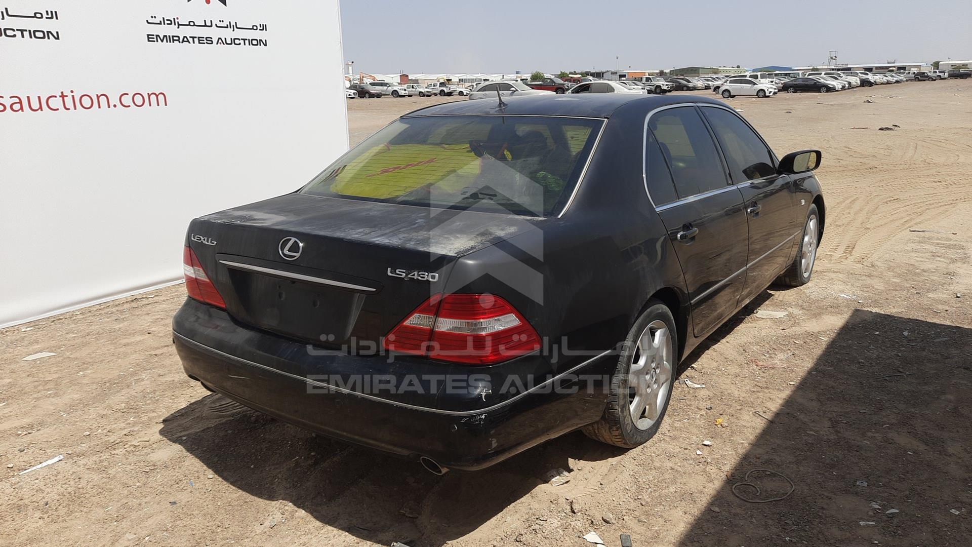 2006 LEXUS LS 430 VIN: JTHBN36F900150209