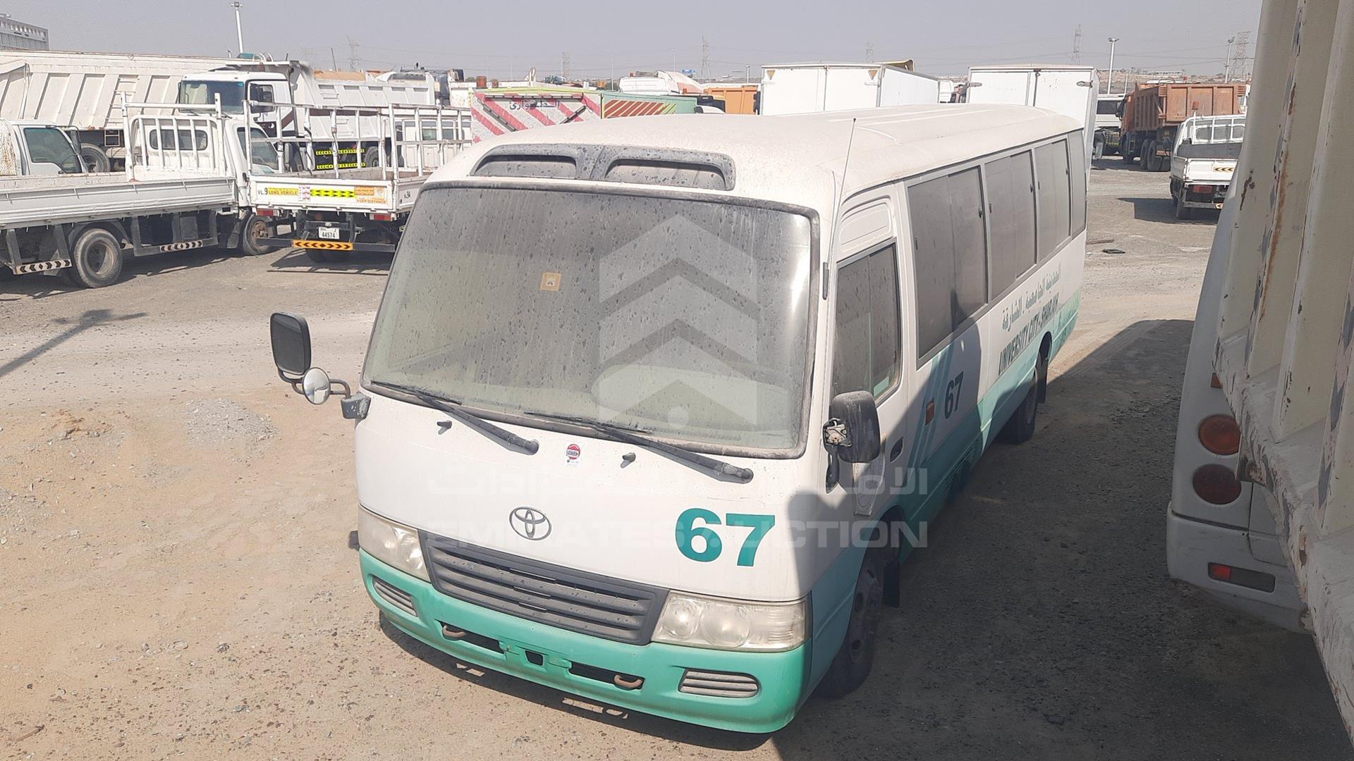 2008 TOYOTA COASTER VIN: JTGFK518884000664